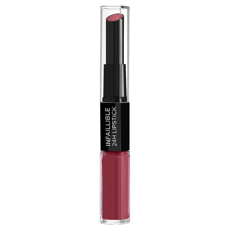 Infaillible 2 Step Lip Colour – 804 Metro Proof Rose 10.42ml